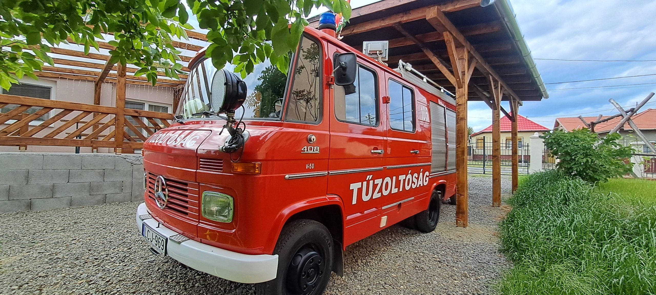 Tűzoltóautó bérlés